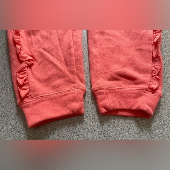 Make + Model Coral Ruffle Hoodie & Sweatpants Set Size Medium - Picture 5 of 14